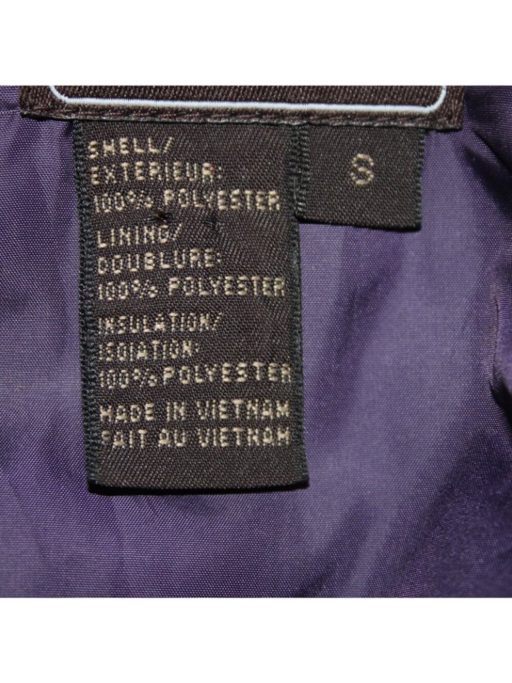 Royal Robbins Vest Sz S Purple Collared Zipper Pockets 100% Polyester Vest - Picture 6 of 7
